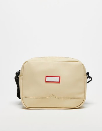 crossbody bag in beige