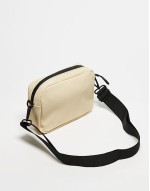 crossbody bag in beige