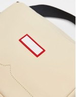 crossbody bag in beige