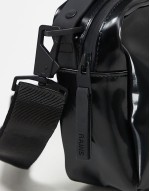 14100 waterproof cross body box bag in black