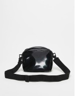 14100 waterproof cross body box bag in black