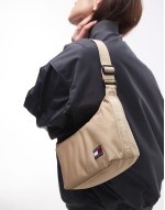 daily shoulder bag in beige