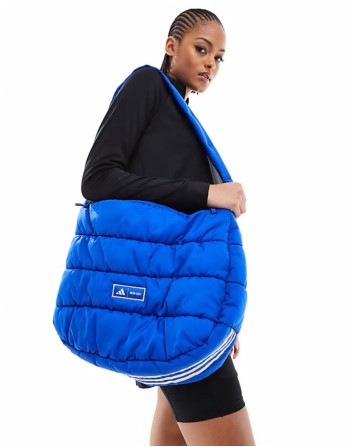 adidas Sportswear x Moon Boot quilted bag in blue