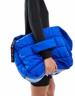 adidas Sportswear x Moon Boot quilted bag in blue