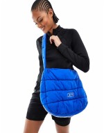 adidas Sportswear x Moon Boot quilted bag in blue