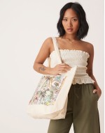 Isabelle Pennington-Edmead canvas bag in sanctuary print